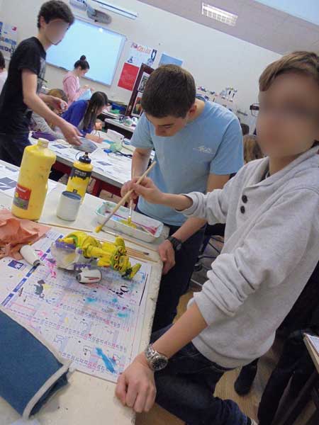 Journee mondiale de l'art 2015 college Hélène Boucher