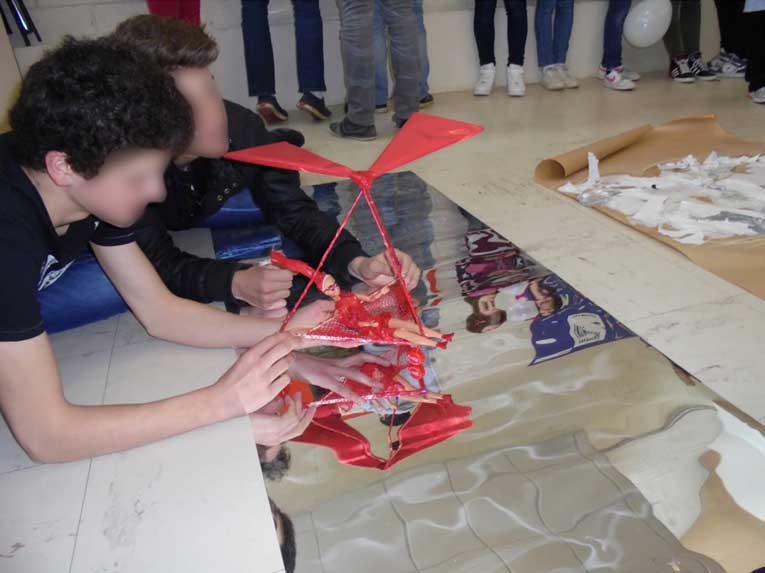 Journee mondiale de l'art 2015 college Hélène Boucher