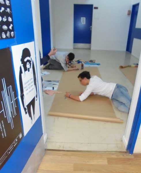 Journee mondiale de l'art 2015 college Hélène Boucher