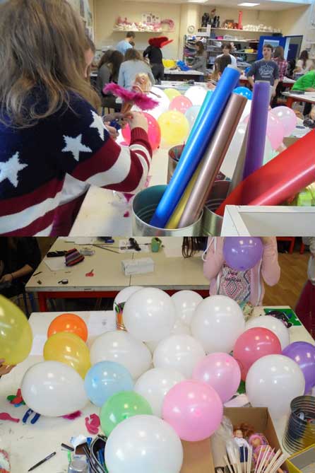 Journee mondiale de l'art 2015 college Hélène Boucher