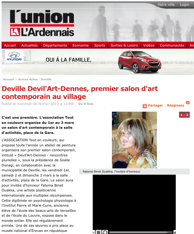 Exposition Binet Deville
